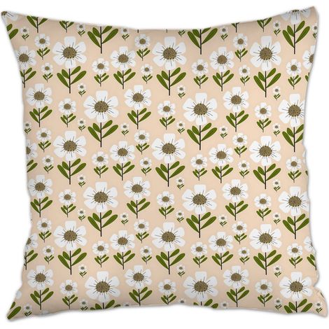 Housse de coussin carrée standard 45x45cm lavable en machine pour chambre salon (1/5)