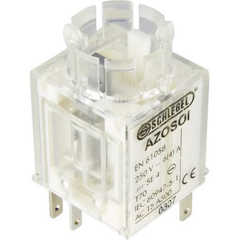 Schlegel AZOSOI Kontaktelement 2 Öffner, 1 Schließer tastend 250 V/AC 1 St.