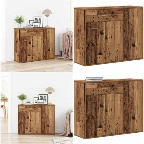 vidaXL Sideboard Altholz-Optik 88x30x70 cm Holzwerkstoff (1/5)