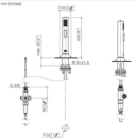 DORNBRACHT 27731809-42 Ensemble douchette pour évier VAIA 27731809 (1/2)