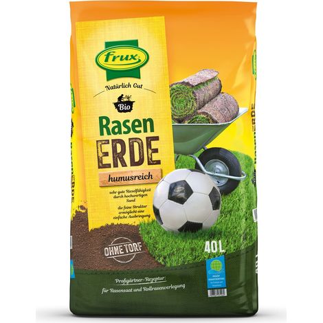 frux® Pro Rasenerde humusreich torffrei - 40 Liter
