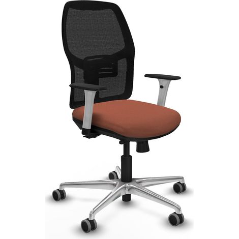 Silla de oficina piqueras y crespo Alfera blanco soporte lumbar (1/2)