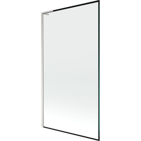 Mexen Next L écran de baignoire à 1 vantail 100 x 150 cm, motif noir, nickel brossé - 895-100-000-03-70-97 (1/5)