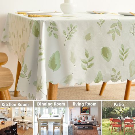 Tablecloth - PVC - 60 x 90 cm - Waterproof Oil-Proof Anti-Fouling - Indoor Outdoor Use - 1 Piece (1/5)