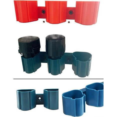 Bosch 3-in-1-Batteriehalter-Wandhalterung (Blau) (1/5)