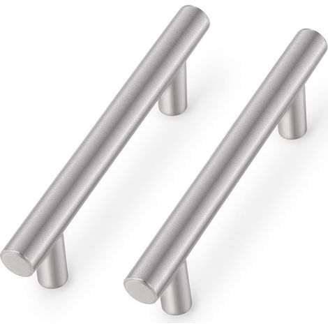 Maniglie Mobili Acciaio Inox Nichel Satinato Cassetti 6 Pezzi (1/5)