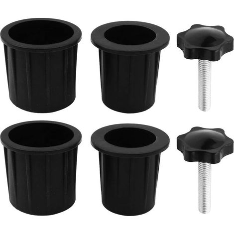 Set di 6 manicotti stabilizzatori per ombrelloni, accessori per ombrelloni da balcone, pezzi di ricambio per supporti per ombrelloni (1/5)