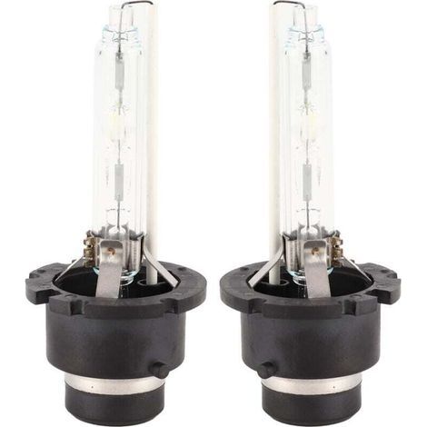 Ampoules de remplacement pour deux ampoules de phare D2S, ampoules de phare blanc xénon 35W 6000K 7000LM, étanches IP67, adaptées aux feux antibrouillard des véhicules QX60 et QX70. (1/2)
