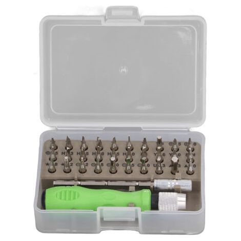 Set di cacciaviti 32 in 1, testa magnetica, asta di prolunga regolabile, cacciavite per riparazioni (1/5)