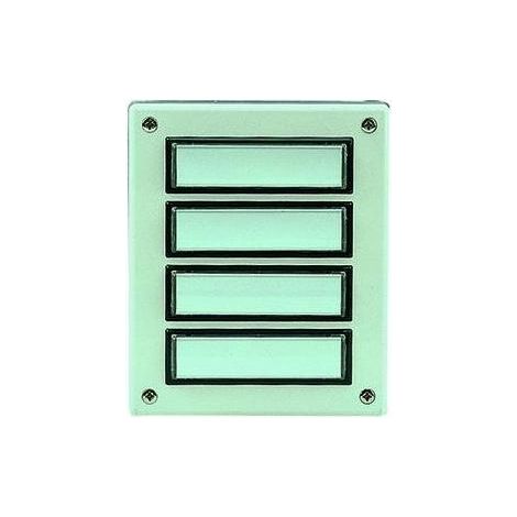 Grothe ETA 634 WS Etagenplatte-Classic, Aufputz, weiß, 55634 (1/5)