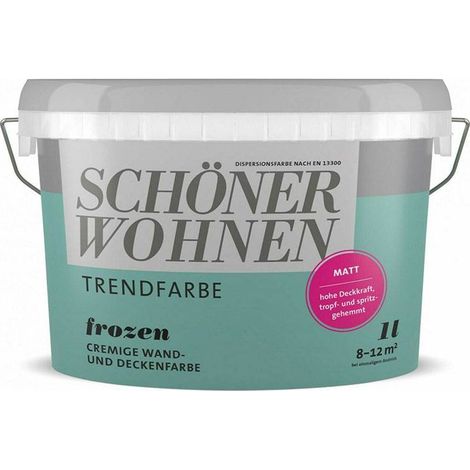 SW Trend Wandfarbe matt 1,0L Frozen 6522