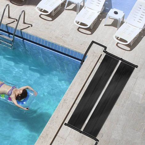 Kit chauffage solaire piscine Polytub® S Giordano Kit 3 rouleaux 36m2 Souple manuel