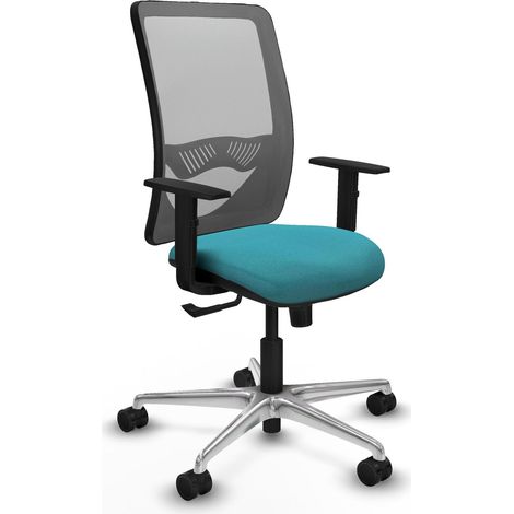 Chaise de bureau piqueras y crespo Zulema noir bois (1/2)