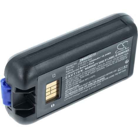 vhbw Batería compatible con Dolphin CK65 PC de mano, handheld (5200 mAh, 3,7 V, Li-Ion) (1/4)