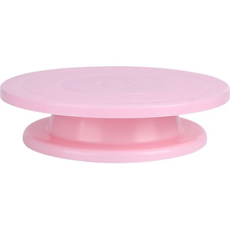 Plateau tournant à gâteaux, support de présentation pour la décoration de gâteaux, outils de cuisine et de pâtisserie à faire soi-même (1/5)