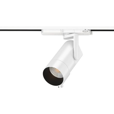 Spot LED sur Rail Triphasé Intelligent IA 35W CCT 50° Blanc - SILAMP