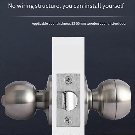 Serrure à empreinte digitale intelligente Graffiti Clé de porte Bluetooth Serrure mécanique --- (1/5)