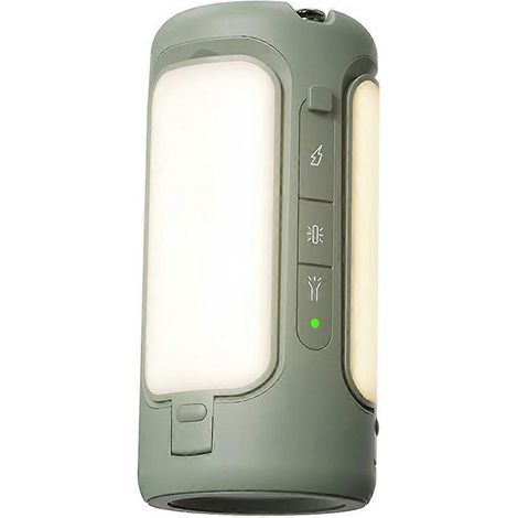 Faltbare Campinglampe, leistungsstarke tragbare Lampe, Notleuchte für Zelt oder Gartenparty, grüne Lampe für Arbeit und Angeln (1/5)