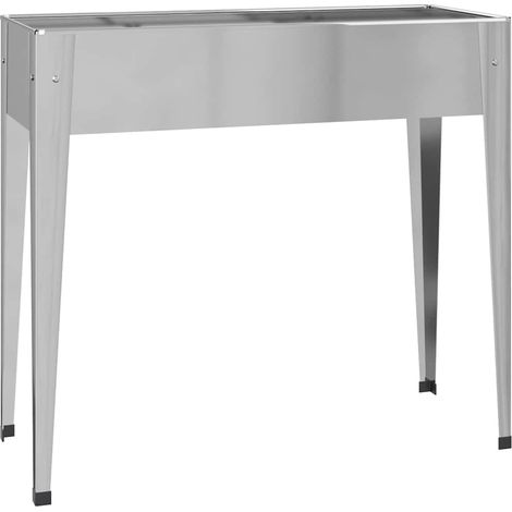 Maison Exclusive - Pflanzkübel 100,5x40,5x90 cm Verzinkter Stahl (1/5)