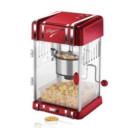 Unold 48535 Macchina per Popcorn Rossa Metallizzata (1/5)