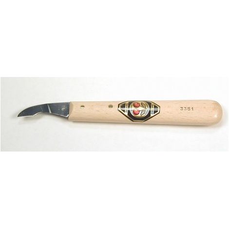 KIRSCHEN 3351000 COUTEAU À CRANTER AVEC MANCHE EN BOIS (1/4)