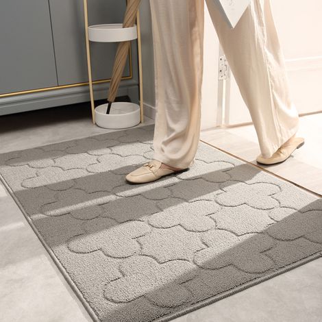 Tapis d'Entrée Antidérapant 80x120 cm – Paillasson Intérieur Luxe pour Maison, Couloir et Hall