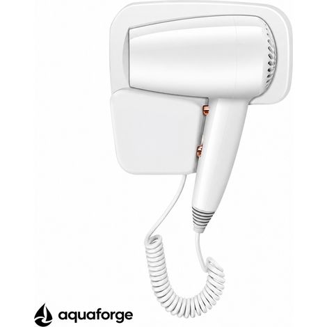 Sèche cheveux mural 1200 W séchage rapide protection thermique (1/5)