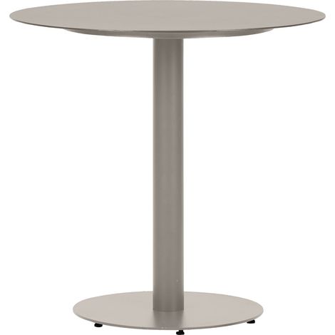 Hector Table de jardin, Ø 70 cm, gris. (1/2)
