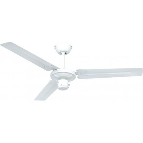 Ventilateur de plafond CasaFan 314004 TRISTAR II 140 WE blanc (1/3)