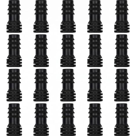 20 Bouchons De Fin De Ligne 16mm Raccord Tuyau Arrosage Goutte À Goutte (1/5)