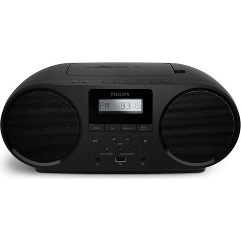 Radio FM Philips TAZ5000 avec Lecteur CD Noir