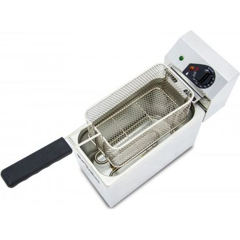 Friteuse professionnelle Electrique EVOLUTION sans Robinet 5 litres et 2,2 kw - Arilex (1/5)