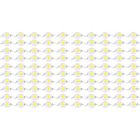 Eosnow 3W Hochleistungs -LED -Perlen leichte Diodenchips SMD für DIY -Beleuchtungskörper weiß