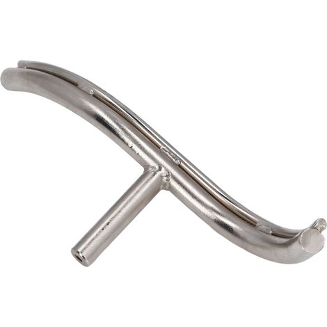 Support d'outil de tour incurvé, tige de 5/8 pouce, acier inoxydable, 16 mm, pour le travail du bois (1/5)