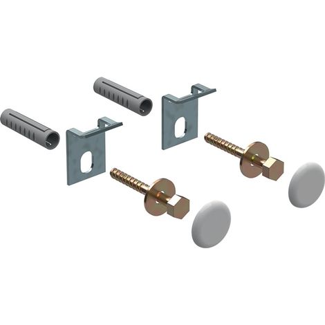 GE Befestigungsset für Urinal, Kerafix (2 Stück), weiß