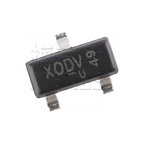 UMW AO3400A Oberflächenmontage-MOSFET im SOT-23-Gehäuse, N-Kanal-MOSFET-Chip, elektronisches Bauteil, 5 Stück.