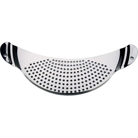 Filtre à Eau Latéral pour Casserole - Filtre à Pâtes et Légumes en Acier Inoxydable - Compatible avec Casseroles jusqu’à 26 cm - 1 Pièce (1/5)
