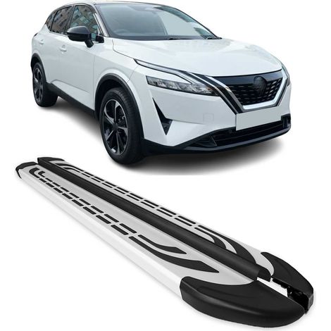 Marchepieds Latéraux pédale pour Nissan Qashqai 2021-2026 Aluminium Gris 2Pcs (1/5)