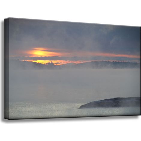 Leinwanddruck Natur Sonnenuntergang 60x40 cm