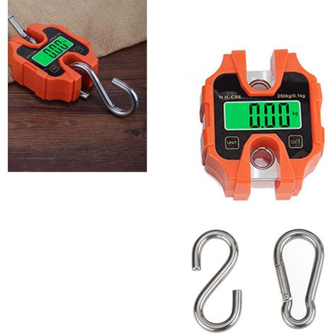 Balance suspendue avec écran LCD, balance de grue étanche, outil de pesage pour entrepôt et bagages (1/5)