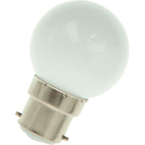 ampoule à led - bailey party - b22d - 1w - 6500k - g45 - bailey 80100035275