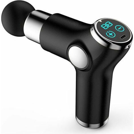 Pistolet de massage pour le sport – Appareil de massage corporel portable parfait pour massage et relaxation après une séance de sport. Un pistolet massage pour soulager douleur musculaire (1/4)