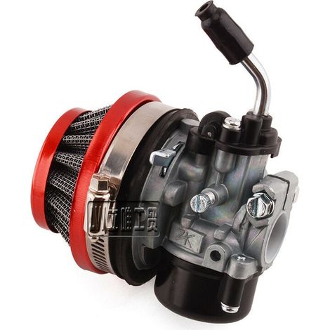 Carburateur de Rechange pour Scooter Mini Pocket Bike Dirt Bike - Moteur 47cc 49cc 2 Temps, Filtre à Air, Joint, Bougie (1/3)