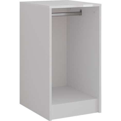 Aparador Sherry, Blanco, 40.2 x 76.2 cm con tapa de contenedor, Vicco (1/5)