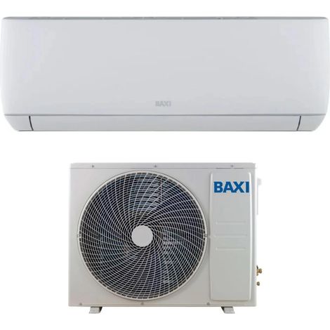 Climatiseur fixe baxi Astra blanc 12000 BTU puissance