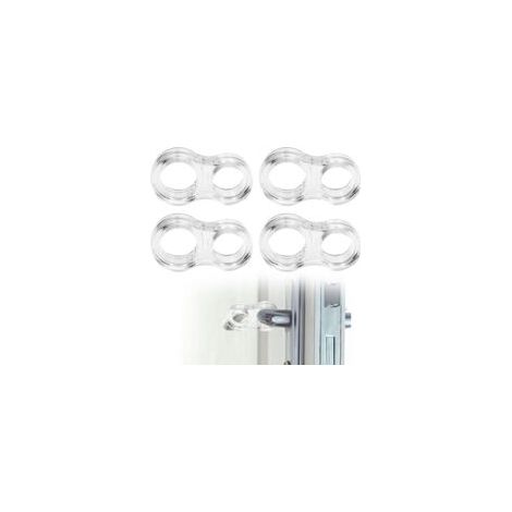 Türstopper, Türgriffschoner, Silikon-Türstopper, 4er-Set - Crezuo