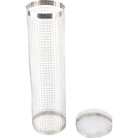 Panier à rôtisserie universel en acier inoxydable avec crochet pour barbecue et frites, 30 cm / 11,8 pouces (1/5)