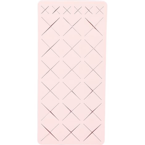 Étui de rangement en silicone pour rouge à lèvres, 24 emplacements, présentoir à maquillage pour pinceaux, rouges, bijoux et huiles de nail art, rose (1/5)