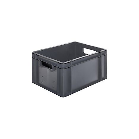 Contenitore impilabile per il trasporto LA-KA-PE L400xL300xA210mm - TK400/210-0 GRIGIO