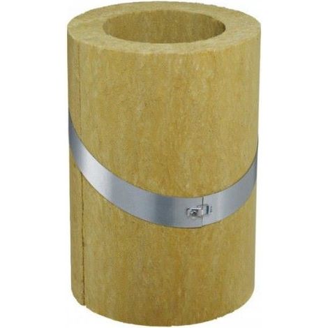 Coquille isolante Coqisol rampant - Pente 41-70% - Ø conduit 150/tubage 70 POUJOULAT - 32150123